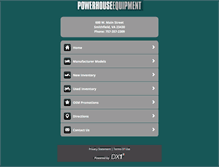 Tablet Screenshot of powerhouseva.com